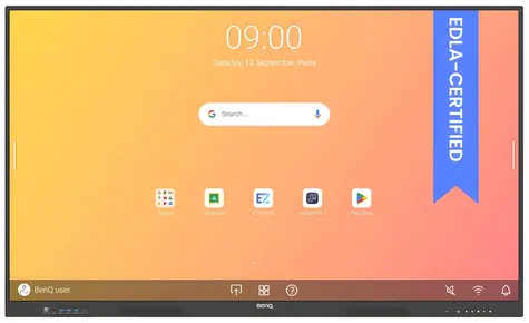75" BenQ RE7504A / Interaktivní panel / 4K UHD / 8GB RAM / 64GB ROM / Android 14 / 40 dotykových bodů