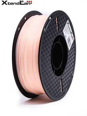 XtendLan PLA filament svítící oranžová / Struna pro 3D tiskárnu / PLA / 1.75mm / 1kg