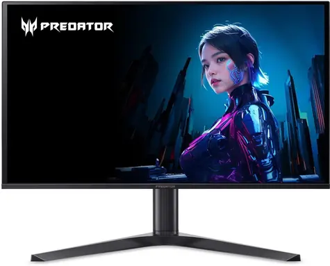 26.5" Acer X27X1bmiippruzx černá / Monitor / QD-OLED / 4K UHD / 240 Hz / 1000 cd/m2 / 2× HDMI + 2× DP 1.4 / repro