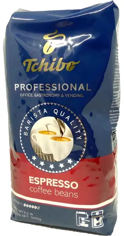 TCHIBO Zrnková káva Espresso Professional / 1 kg balení