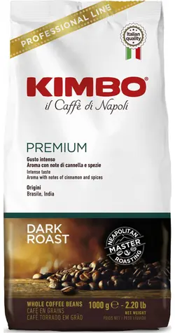 Kimbo Premium 1 kg / Zrnková káva