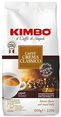 Kimbo Caffe Crema Classico 1 kg / Zrnková káva