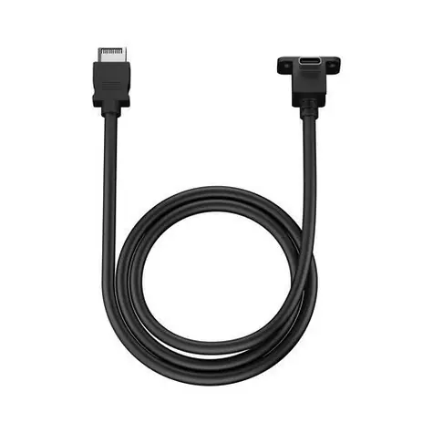 Fractal Design USB-C 10Gbps Cable Model E černá / Přídavný USB-C kabel / USB 3.2 Gen 2 / 1 m / pro skříně Meshify 2 Lite