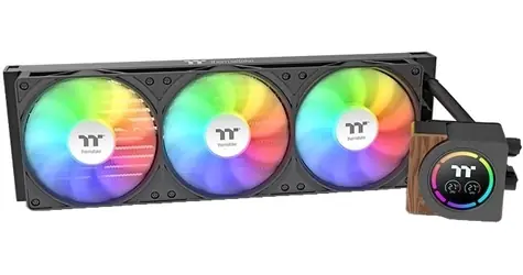 Thermaltake LB360-S ARGB LCD gunmetal / AIO vodní chladič CPU / 3x 120mm / do 1900 RPM / 33.8 dB / 76.8 CFM