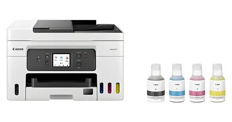 Canon MAXIFY GX4050 bílá / Barevná inkoustová multifunkce / A4 / 600 x 1200 / USB / Wi-Fi / LAN / Fax