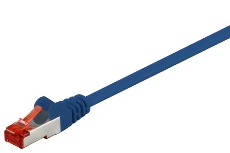 Goobay 68276 CAT6 S/FTP (PiMF) 50 m tmavě modrá / Patch kabel / LSOH