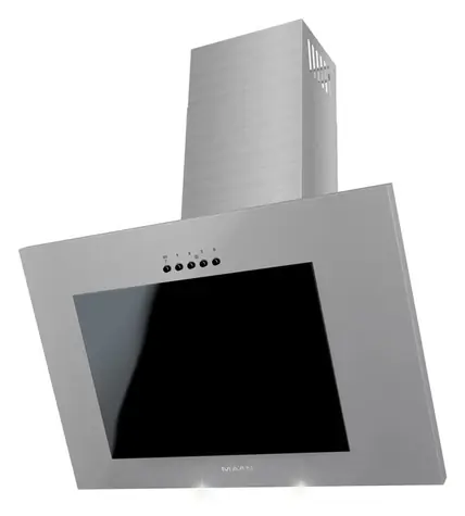 MAAN Vertical PG 50 satén / Digestoř / ostrůvková / O 50 cm / 62 dB / třída C