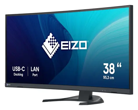 37,5" Eizo FlexScan EV3851X černá / LED / 3840 × 1600 / IPS / 24:10 / 300 cd/m2 / HDMI / DP / USB-C / repro