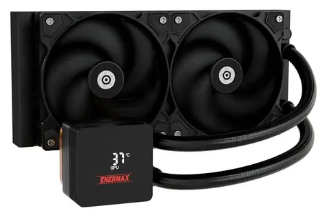 ENERMAX Liqmax IV ELC-LMIV240-SF / Vodní chlazení CPU / 240 mm / AM4 AM5 / Intel 1700 1851 / 500-1800 RPM