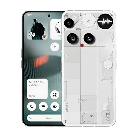 Nothing Phone 3 5G bílá / Mobilní telefon / Dual SIM / 12GB RAM / 256GB