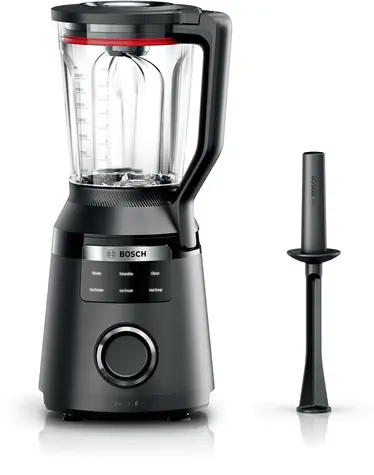 Bosch Serie 6 MMB6652B černá / Stolní mixér / 1800 W / 2 L / 6 rychlostí / drcení ledu