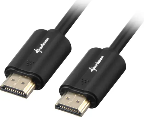Sharkoon HDMI kabel 7,5 m černá / Kabel HDMI / 4K / Ethernet / A-A