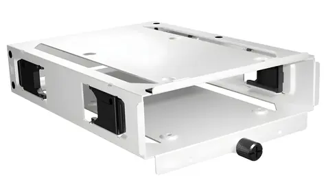 be quiet! HDD CAGE 2 bílá / Interní rámeček / 1× 3,5" nebo 2× 2,5" / pro Dark Base 901 / Shadow Base 800 FX