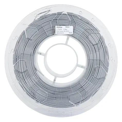 Creality Filament CR PLA stříbrná / Struna pro 3D tiskárnu / PLA / 1,75 mm / 1 kg