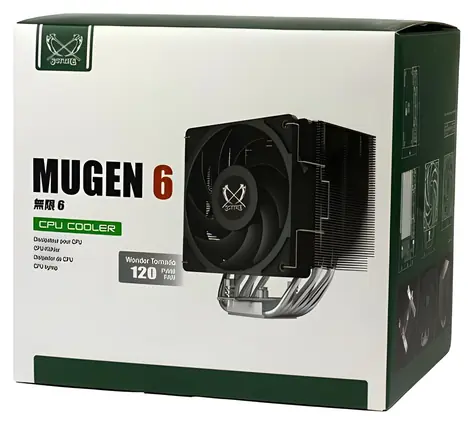 SCYTHE SCMG-6000 Mugen 6 / Vzduchový chladič procesoru / 120 mm PWM / LGA 1700 / AM5