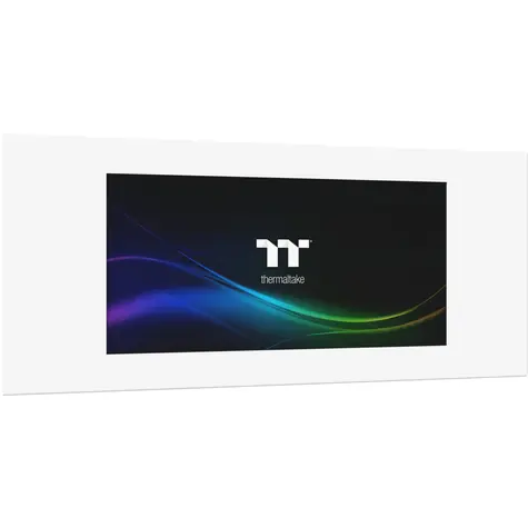 Thermaltake LCD Panel Kit pro View 600 TG Snow bílá / LCD panel pro PC skříň / 6" TFT / 1480×720 px / USB-C