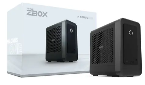 ZOTAC MAGNUS ONE EU275070C / Mini PC barebone / Intel Core Ultra 7 265 / GeForce RTX 5070 / max. 96 GB DDR5 / Wi-Fi 7