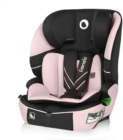 Lionelo Levi Fix i-Size 76-150cm Pink Baby / Autosedačka / ISOFIX+Top Tether / ECE R129