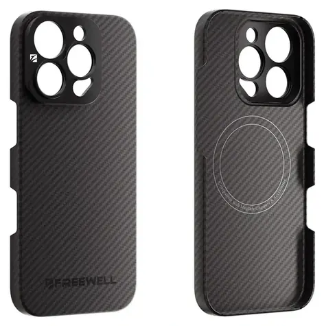 Freewell Pro Filmmaker Case černá / Magnetický kryt / iPhone 16 Pro / 17mm závit / MagSafe