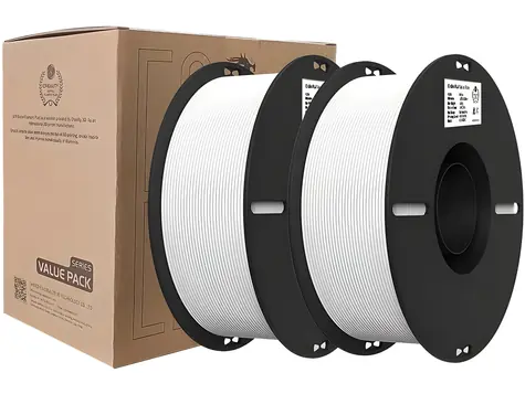 Creality Filament Ender PLA bílá / struna pro 3D tiskárnu / PLA / 1.75mm / 2× 1kg