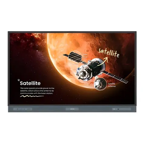 75" BenQ RP7505 černá / Interaktivní displej / 4K UHD / IPS / Android 15 / 50bodový dotyk / Wi-Fi 6