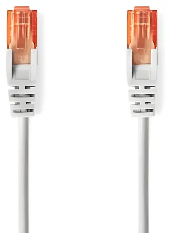 Nedis CAT6 20 m šedá / Patch kabel / RJ45-RJ45 / U/UTP