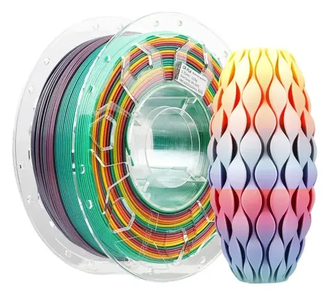 Creality Filament CR PLA Rainbow / Struna pro 3D tiskárnu / PLA / 1,75 mm / 1 kg