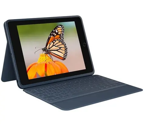 Logitech Rugged Combo 3 Classic Blue / Klávesnice s pouzdrem