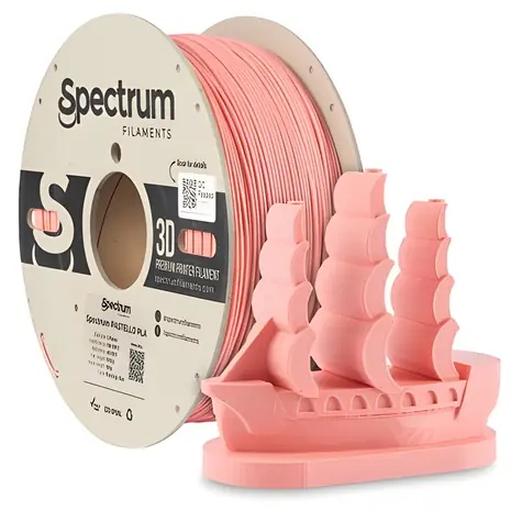Spectrum Pastello PLA Flamingo Red / Tisková struna / 1,75 mm / 1 kg