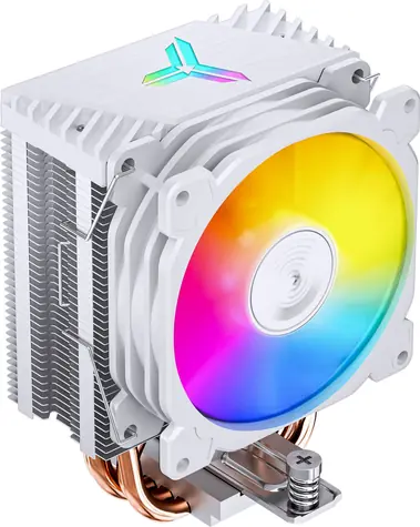 Jonsbo CR-1400E bílá / Chladič procesoru / 92mm / ARGB / AMD Socket AM5