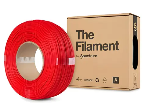 The Filament PLA HS Fire Red / Tisková struna / ReFill / 1,75 mm / 1 kg