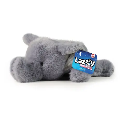 RAPPA Plyšový slon Lazy Animals 29 cm / od 0 měsíců