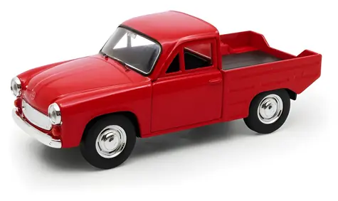 WELLY Model auta FSO Syrena R20 šedá / 1:34 / od 3 let
