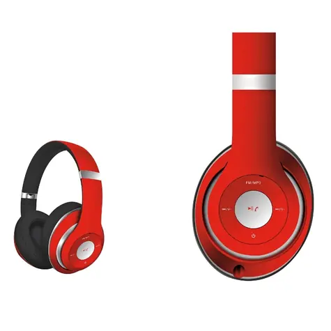 OMEGA FH0916 červená / Headset / Bluetooth
