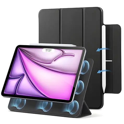ESR Rebound Magnetic černá / Pouzdro / Apple iPad Air 13" M2/M3