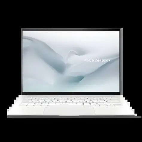 ASUS Zenbook S 14 OLED bílá / Notebook / 14" OLED / Intel Core Ultra 7 256V / 16GB / 1TB SSD / Intel Arc / W11H