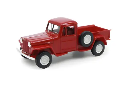 WELLY Model auta Jeep Willys Pickup 1947 zelený / 1:34 / od 3 let