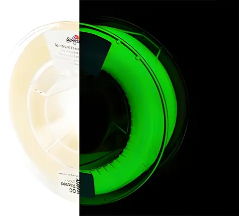 Spectrum S-Flex 90A Glow in the Dark / Flexibilní filament / TPU / 1,75 mm / 0,25 kg