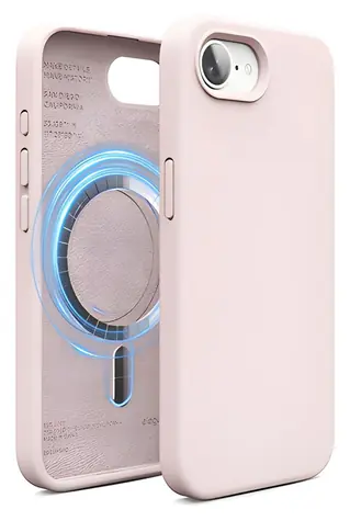 Elago Silicone Case Lovely Pink / Silikonový kryt / Apple iPhone 16e, 17e / MagSafe