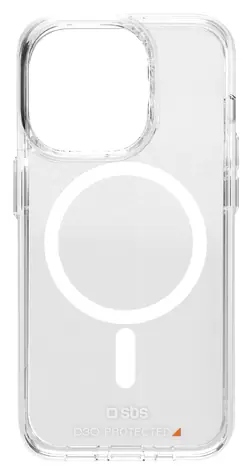 SBS Extreme Mag D3O průhledná / Kryt na mobil / MagSafe / iPhone 15 Pro