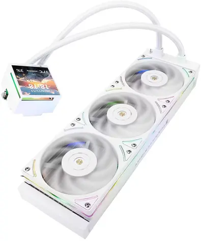 Thermalright Hyper Vision UB bílá / AIO vodní chladič CPU / 360 mm / ARGB