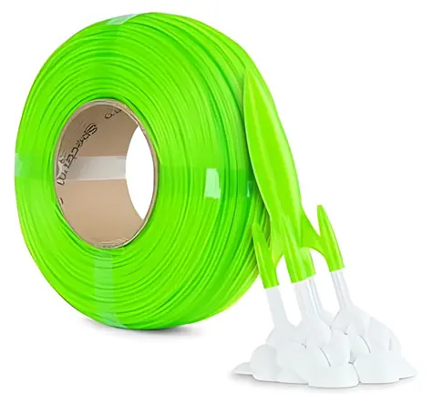 Spectrum ReFill Premium PLA High Speed Neon Green UV / Tisková struna / 1,75 mm / 1 kg