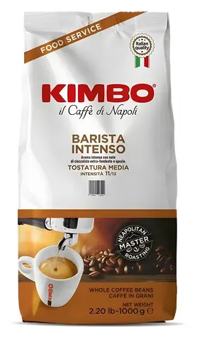 Kimbo Barista Intenso 1 kg / Zrnková káva / 40% Arabica & 60% Robusta