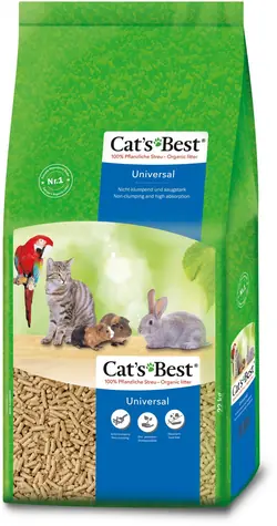 Cats Best Universal / Podestýlka / 40 L / 22 kg / dřevité stelivo