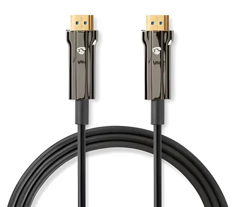 Nedis Ultra High Speed HDMI AOC 30 m černá / Kabel HDMI / 8K 60 Hz / 48 Gbps / Ethernet