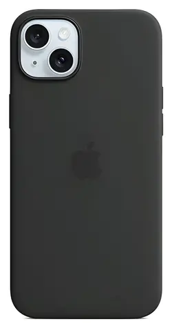Apple iPhone 15 Plus Silicone Case černá / Silikonový kryt / MagSafe