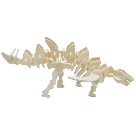 WOODCRAFT Dřevěné 3D puzzle Gigantspinosaurus / od 6 let / Obtížnost: jednoduchá