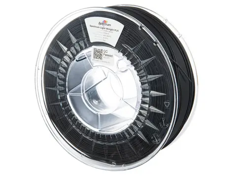 Spectrum LW-PLA UltraFoam Traffic Black / 3D filament / 1,75 mm / 0,75 kg