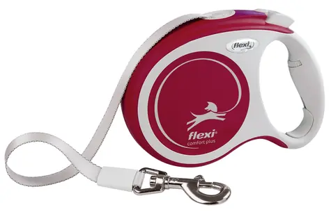 Flexi Comfort Plus L pásek 5m červené / Vodítko