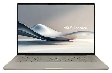 ASUS Zenbook A14 béžová / Notebook / 14" WUXGA OLED / Qualcomm Snapdragon X2 Elite X2E88100 / 16GB / 512GB SSD / Adreno